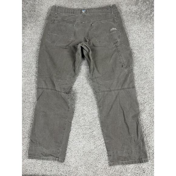 Kuhl Pants Mens 38x32 Brown Revolvr Hiking Outdoor Nylon Blend Jeans Casual - Picture 12 of 15